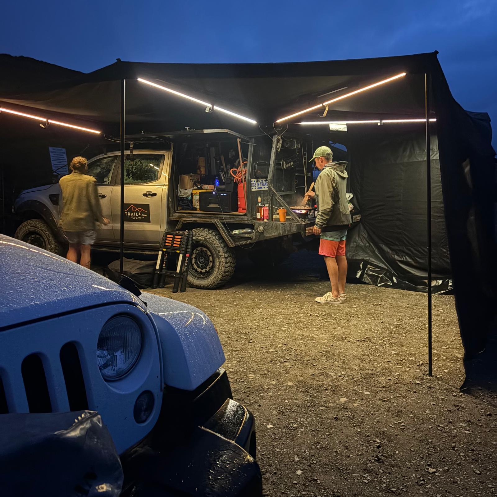 The AT270 Wrap Around Awning and Wall kit
