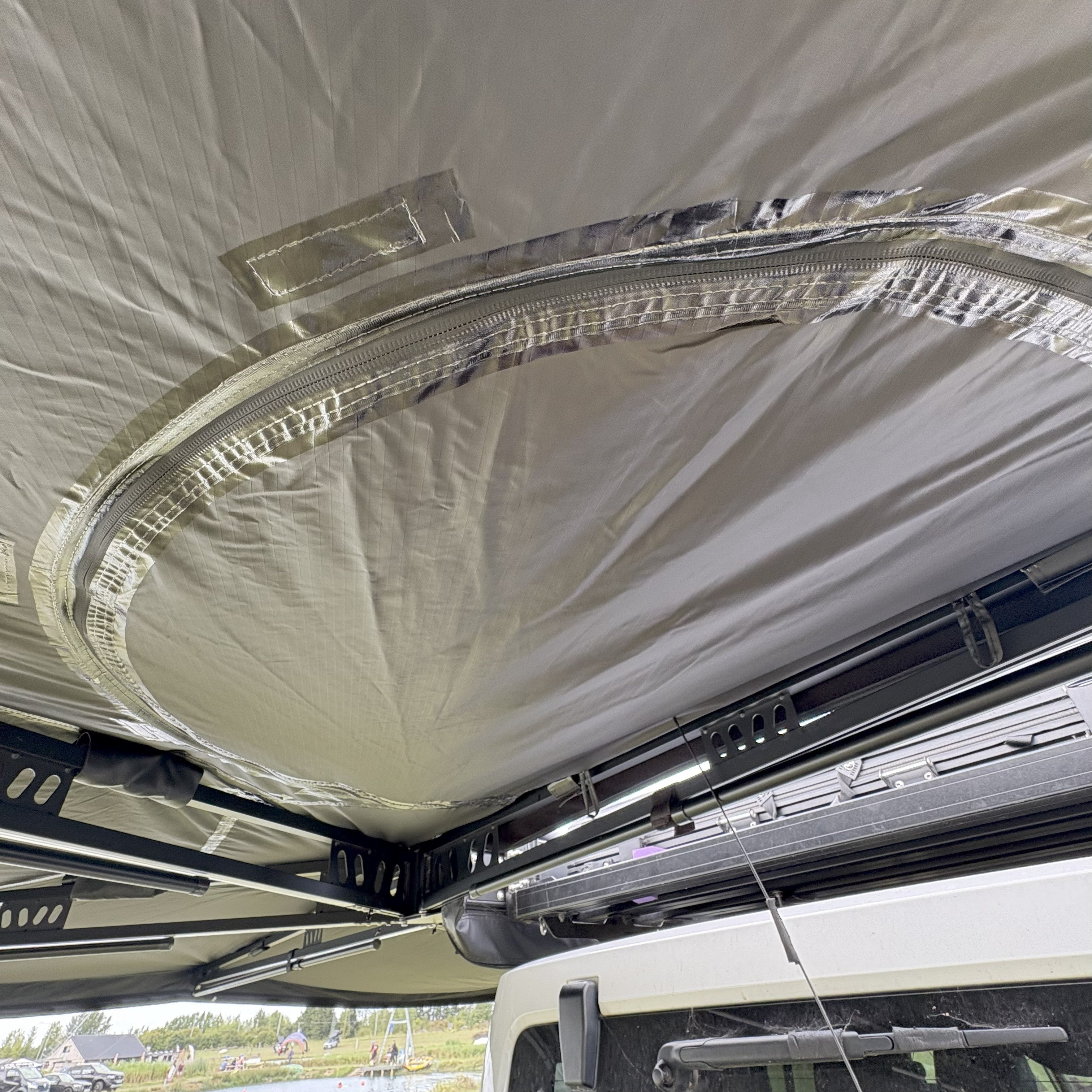 The AT270 Wrap Around Awning and Wall kit