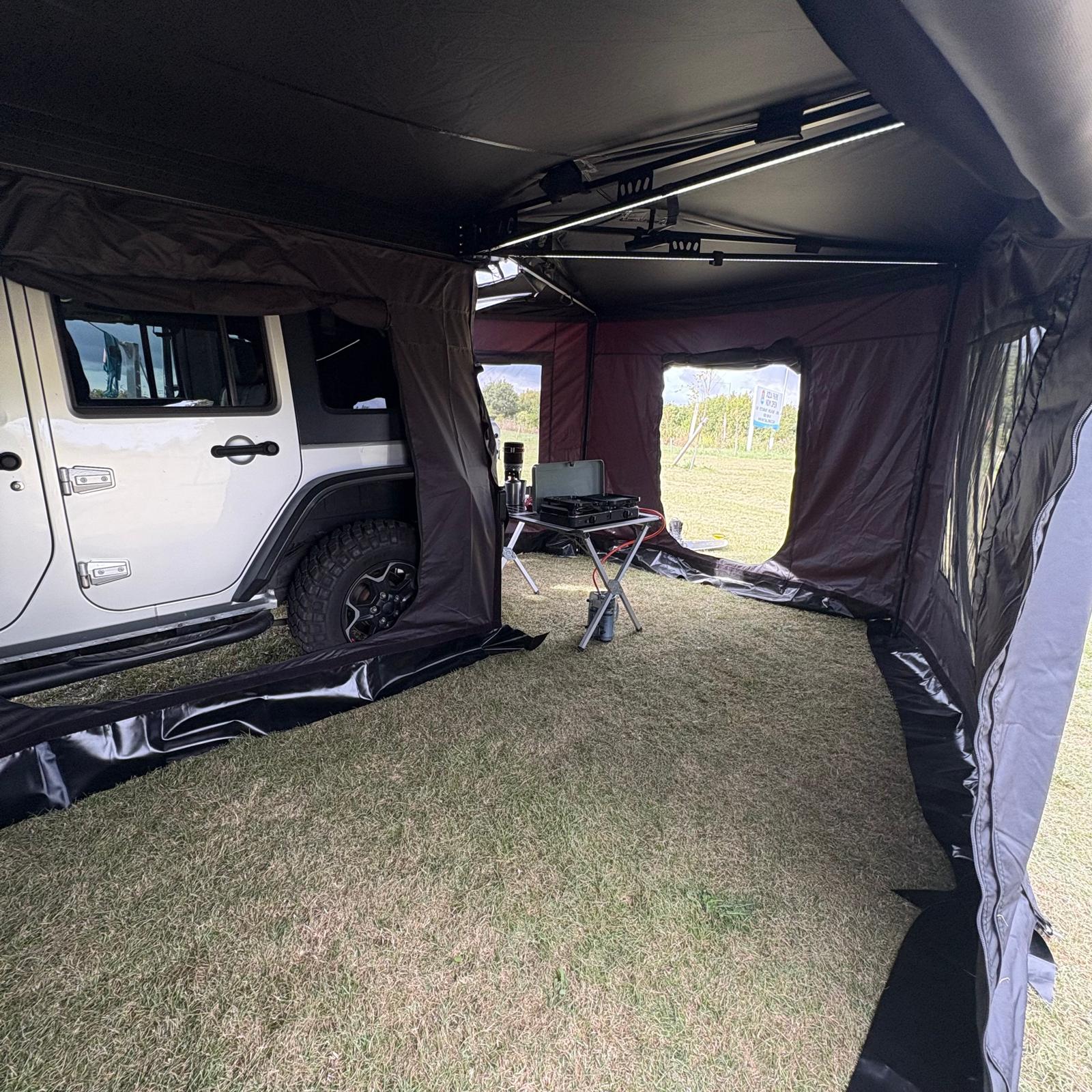The AT270 Wrap Around Awning and Wall kit