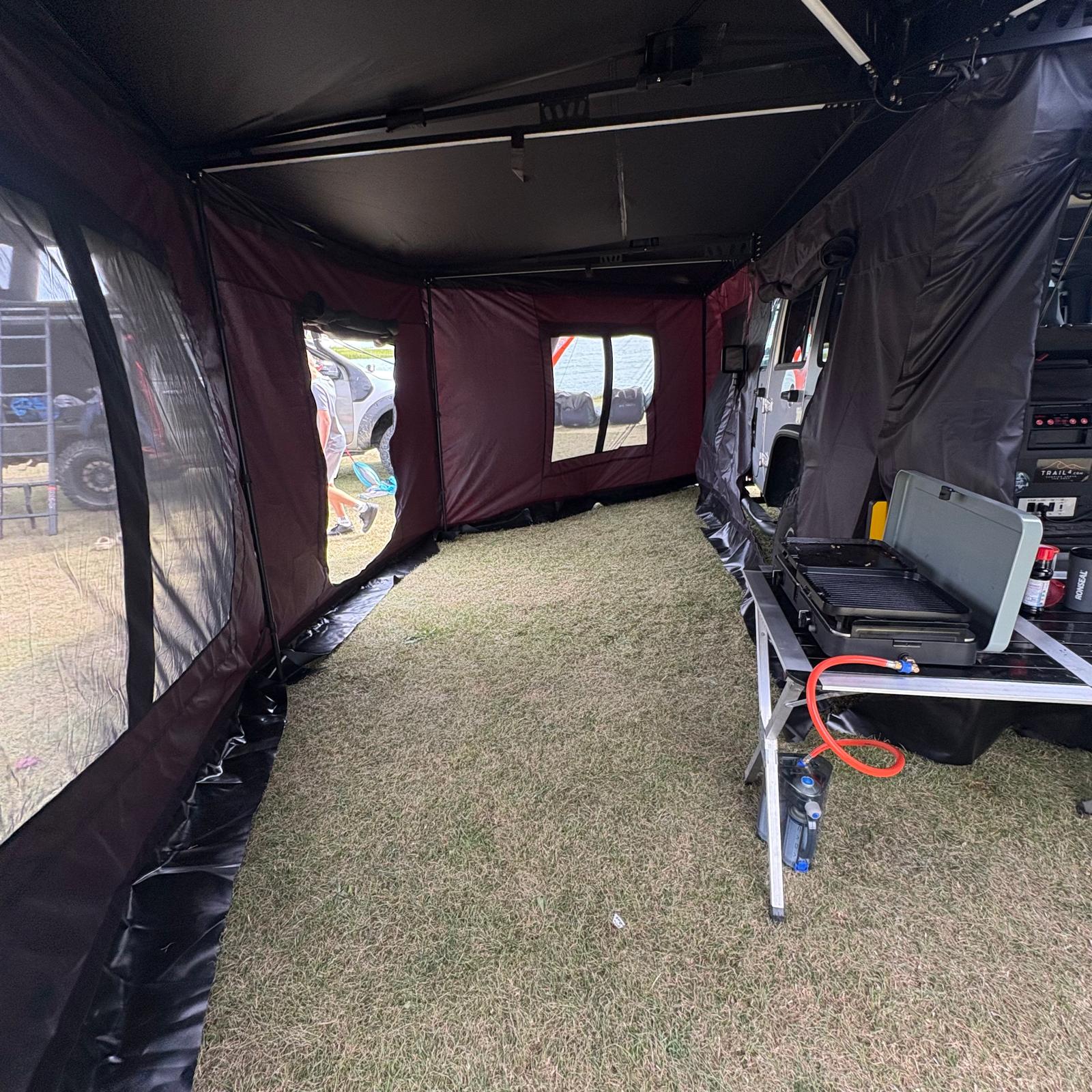 The AT270 Wrap Around Awning and Wall kit