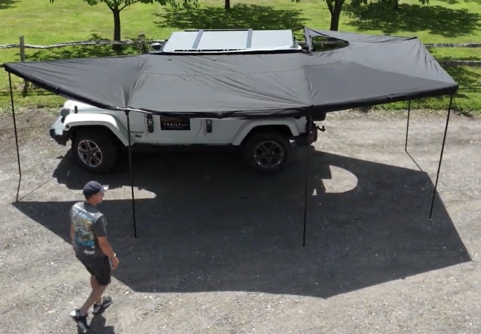 The AT270 Wrap Around Awning and Wall kit