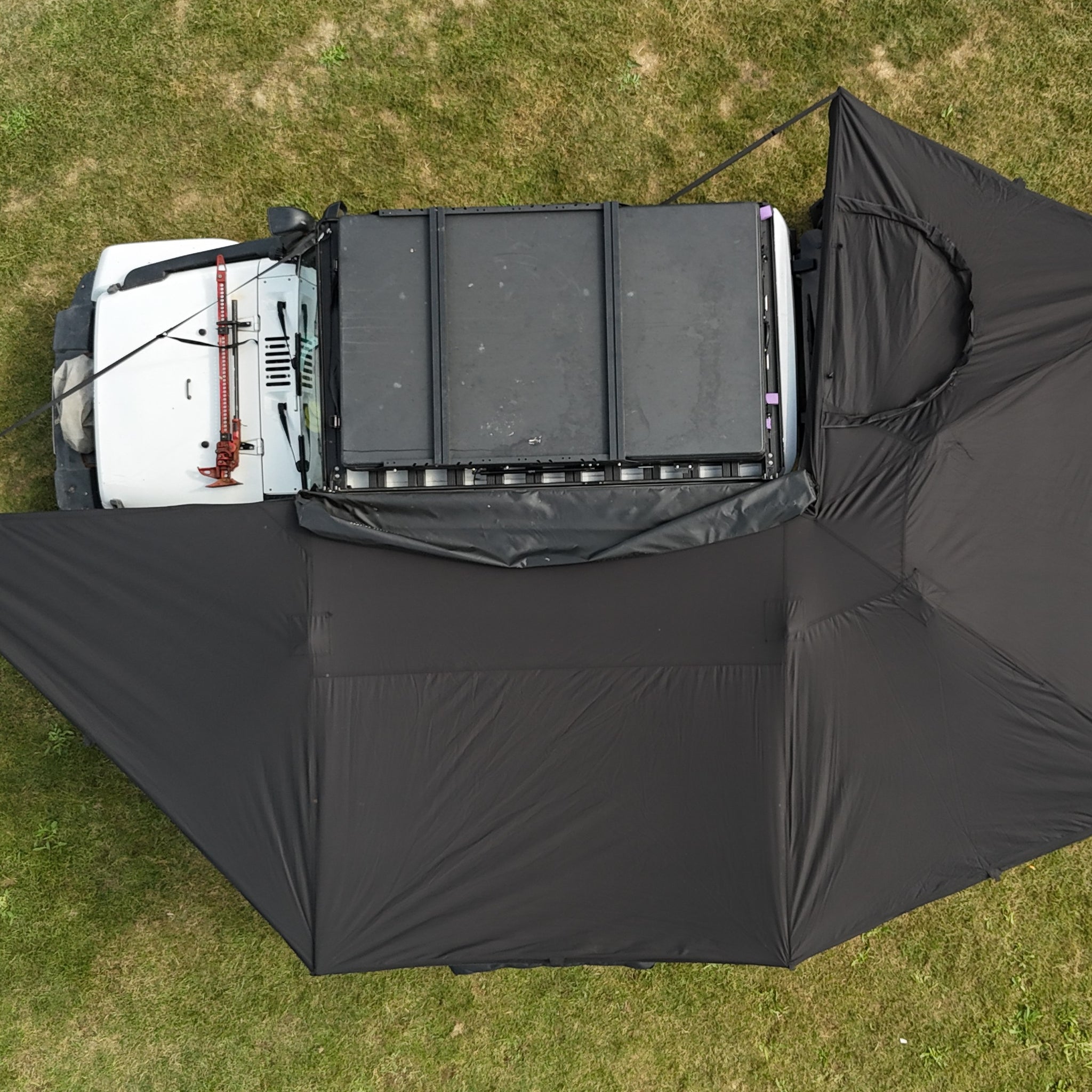 aerial view 270 awning