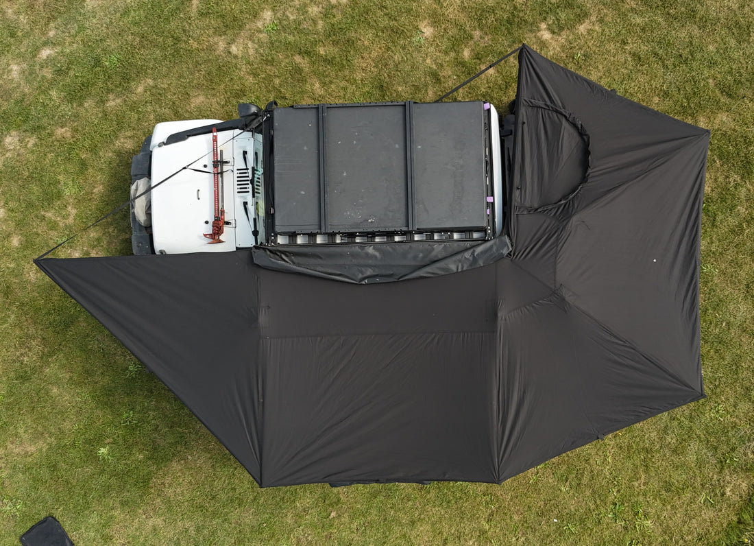 aerial view 270 awning