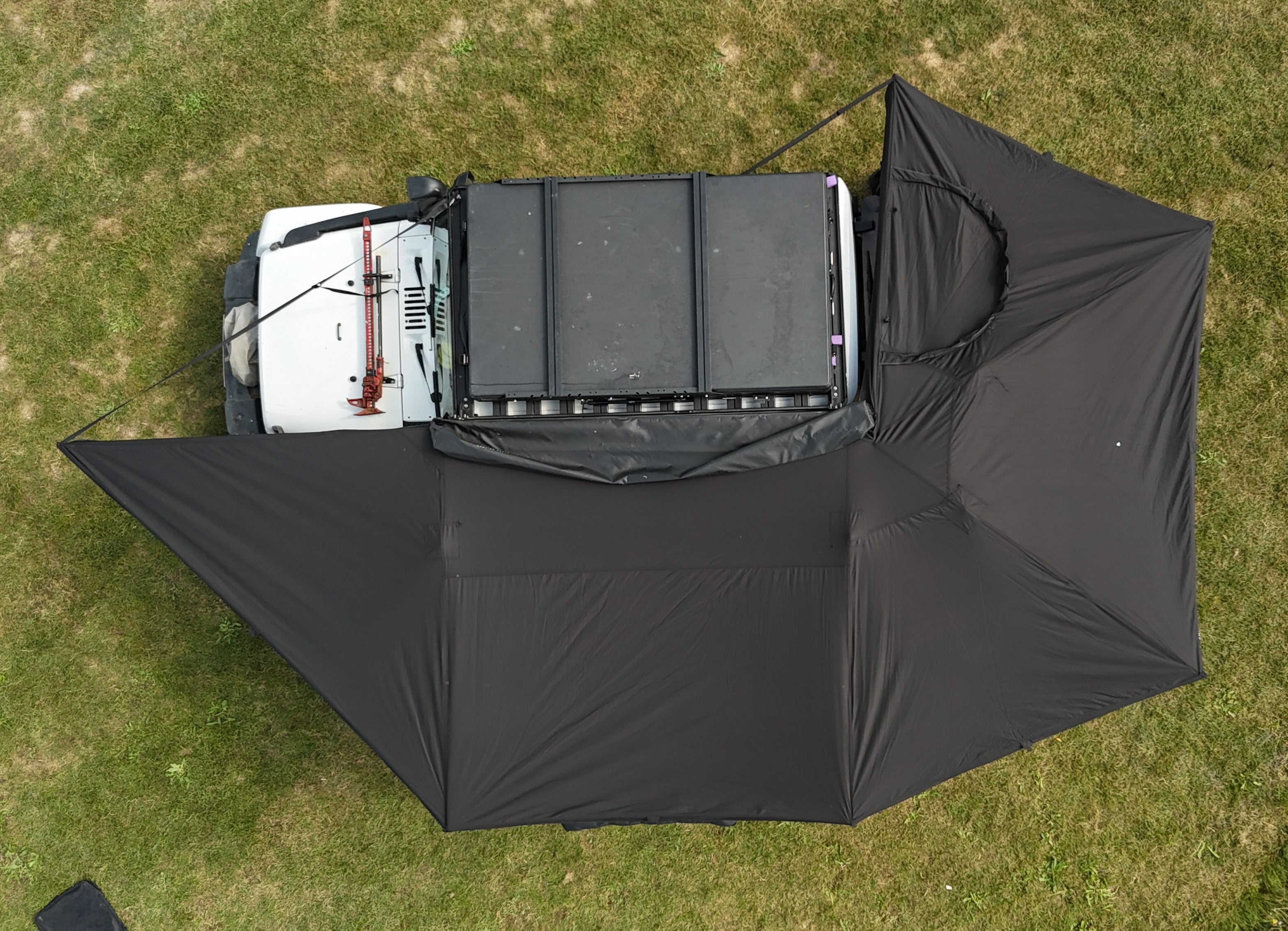 aerial view 270 awning